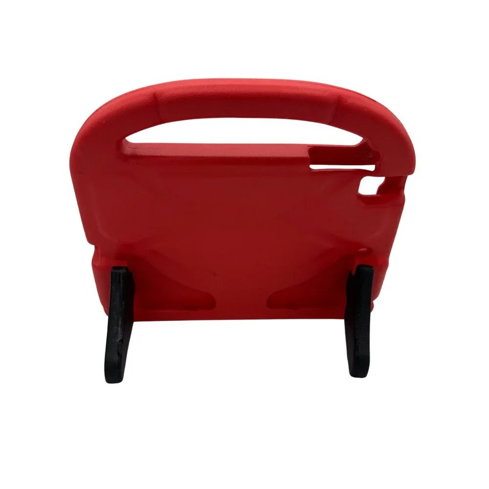 Kids Red Protective Tablet Case W/ Handle & Stand